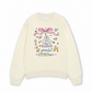 Áo Sweater Nỉ Hai Da Cute Girl Pink Bow And Animal