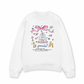 Áo Sweater Nỉ Hai Da Cute Girl Pink Bow And Animal