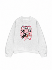 Áo Sweater Nỉ Hai Da Cute Girl Funny Cat Couple