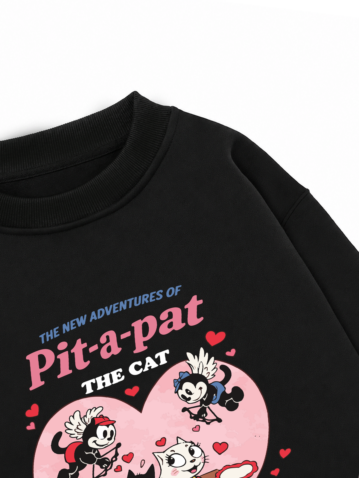 Áo Sweater Nỉ Hai Da Cute Girl Funny Cat Couple