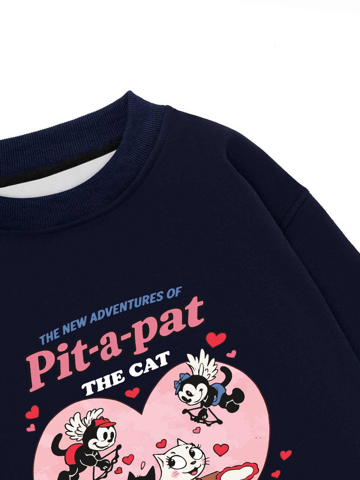 Áo Sweater Nỉ Hai Da Cute Girl Funny Cat Couple