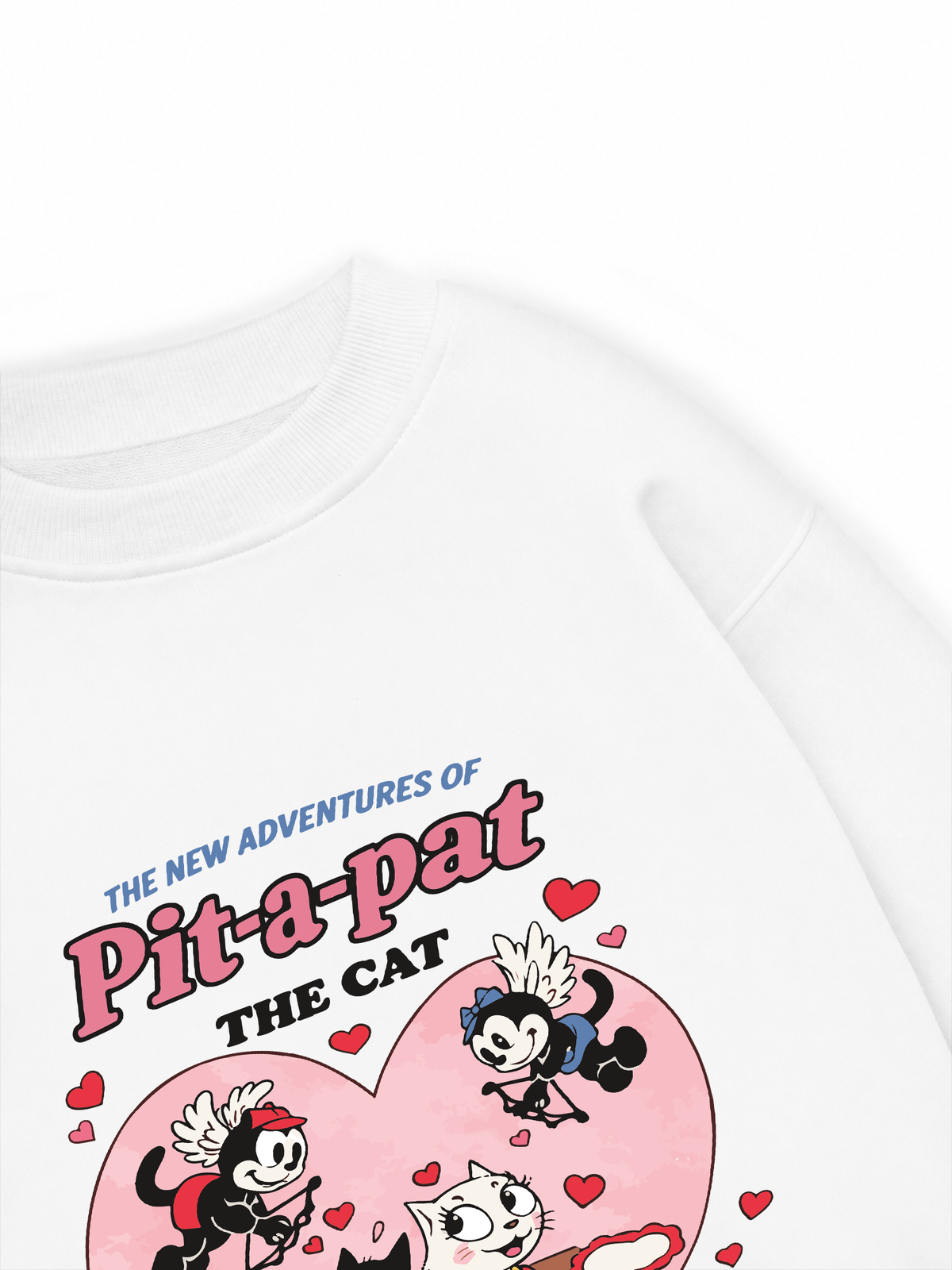 Áo Sweater Nỉ Hai Da Cute Girl Funny Cat Couple