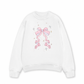 Áo Sweater Nỉ Hai Da Cute Girl Pink Bow Bunny