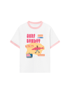 Áo Thun Ringer Relaxed Fit Summer Vibes GoTo Beach Cowboy