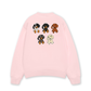 Áo Sweater Nỉ Hai Da Retro Leopard Dashund