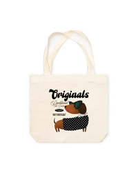 Túi Tote Animal l Mood Dots Dachhund