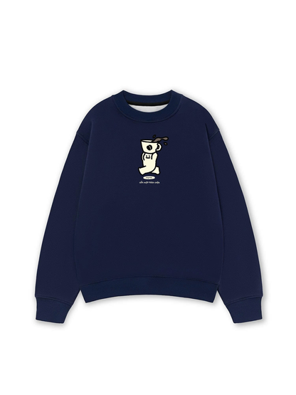 Áo Sweater Nỉ Hai Da Cần Một Tách Cafe