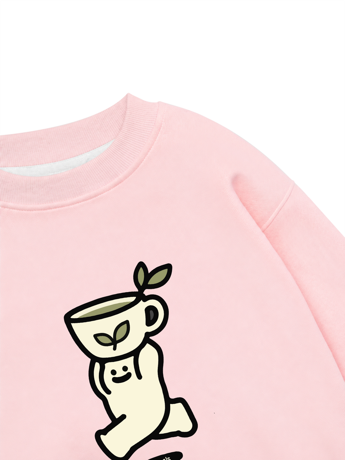 Áo Sweater Nỉ Hai Da Cần Một Tách Trà