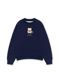Áo Sweater Nỉ Hai Da Nghiện Cà Phê Phin