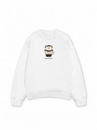 Áo Sweater Nỉ Hai Da Nghiện Cà Phê Phin