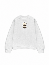 Áo Sweater Nỉ Hai Da Nghiện Cà Phê Phin