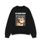 Áo Sweater Nỉ Hai Da Vitamin Meow Blue Tiffany