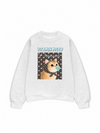 Áo Sweater Nỉ Hai Da Vitamin Meow Blue Tiffany
