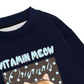 Áo Sweater Nỉ Hai Da Vitamin Meow Blue Tiffany