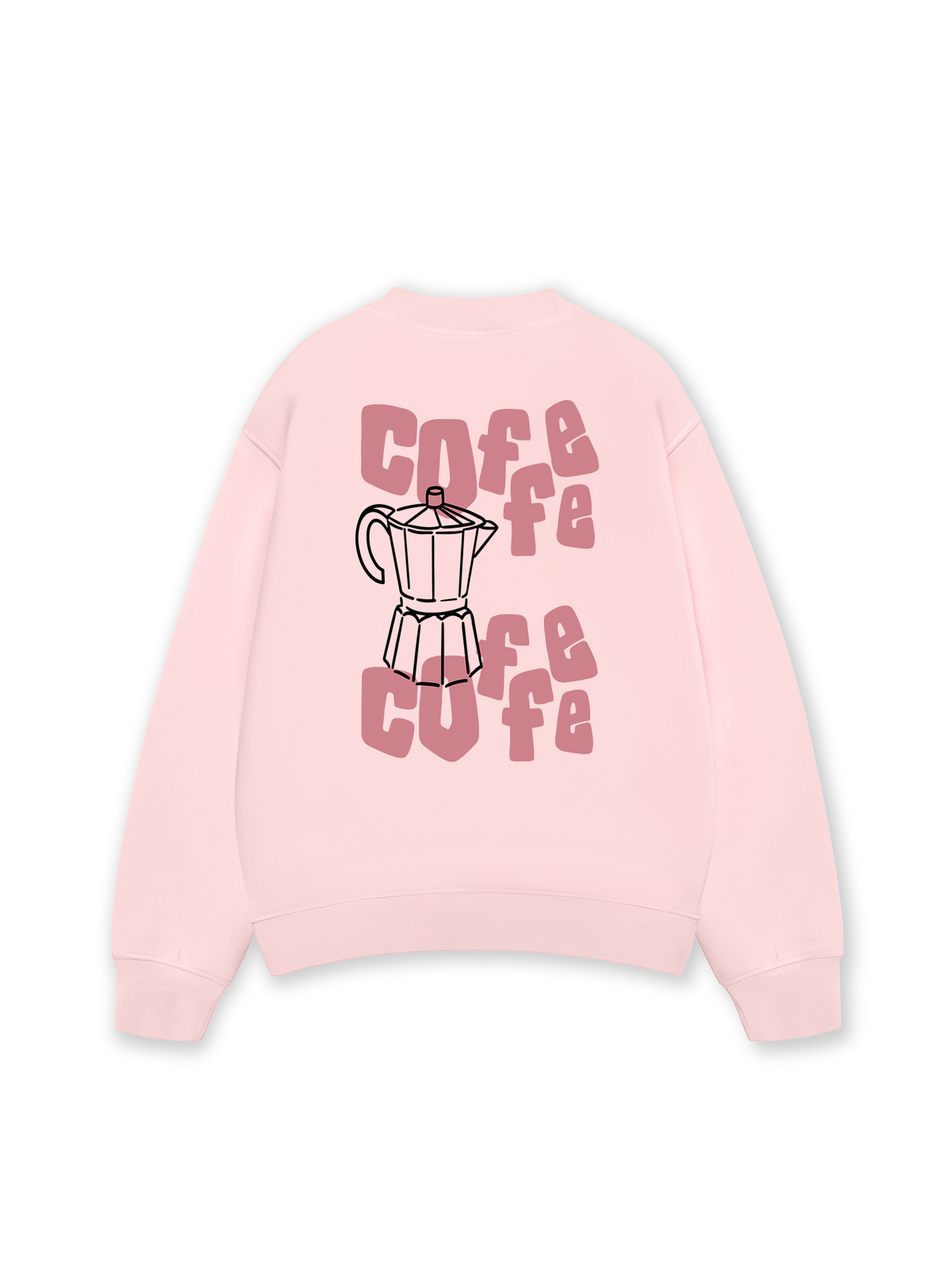 Áo Sweater Nỉ Hai Da Coffee Coffee Coffee