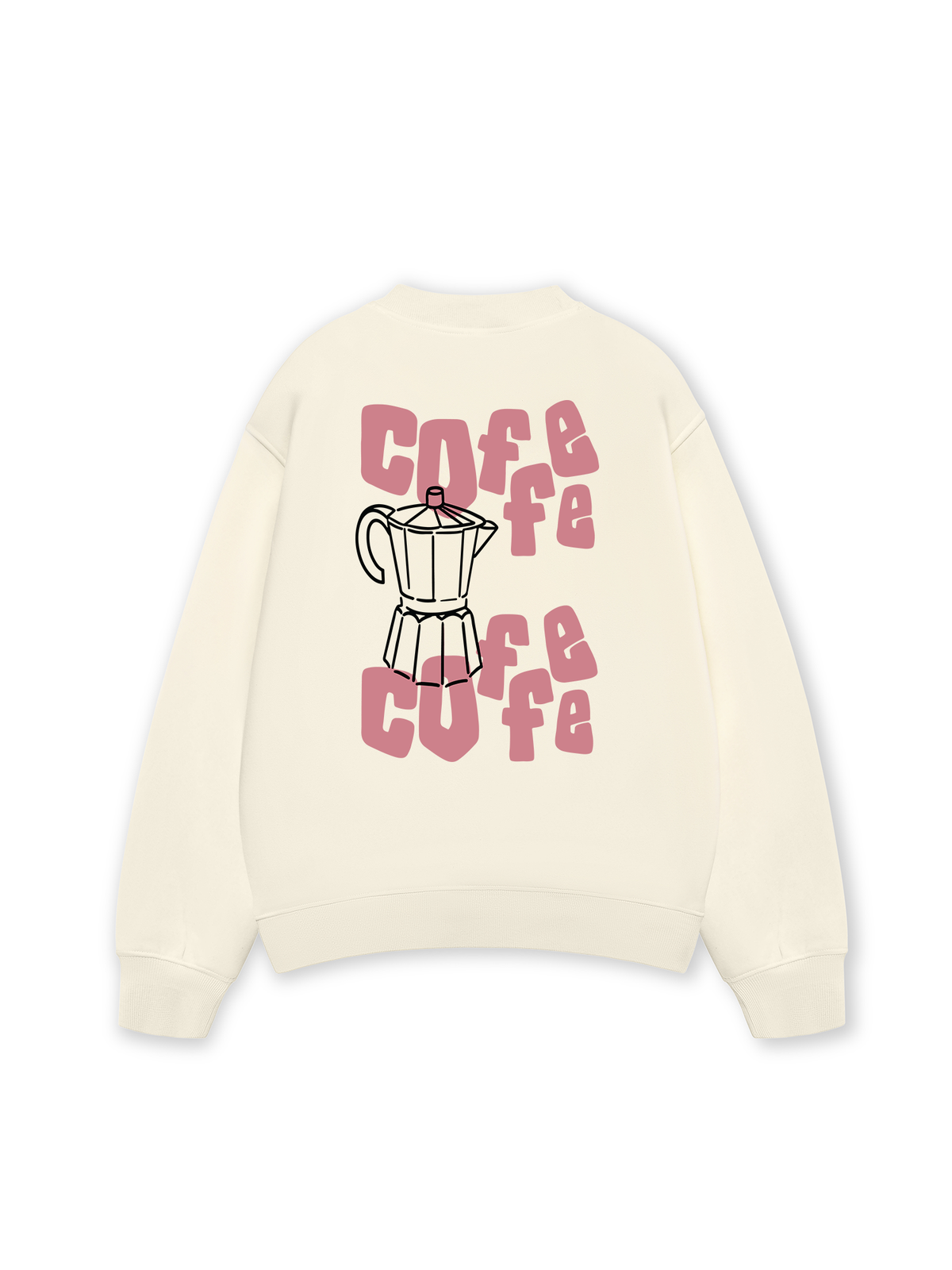 Áo Sweater Nỉ Hai Da Coffee Coffee Coffee