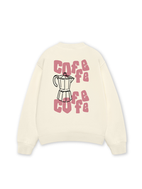 Áo Sweater Nỉ Hai Da Coffee Coffee Coffee