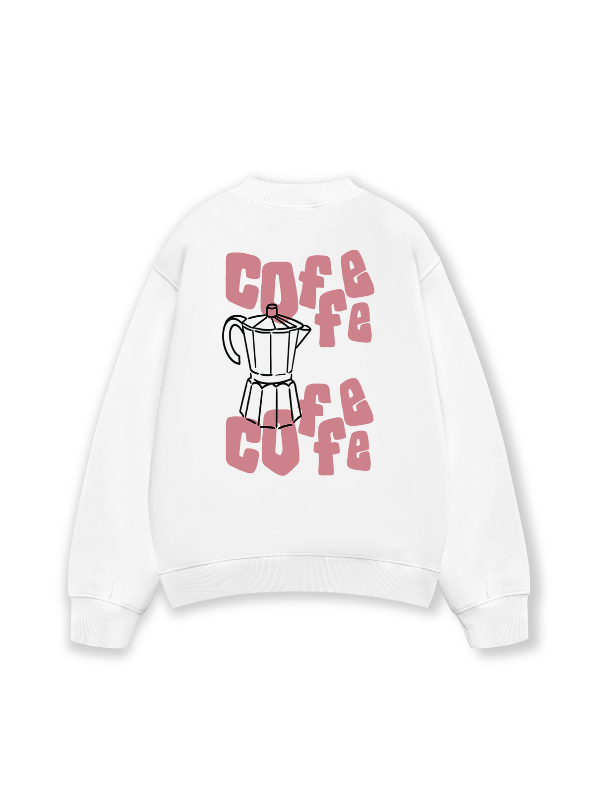 Áo Sweater Nỉ Hai Da Coffee Coffee Coffee