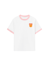 Áo Thun Ringer Relaxed Fit Summer Vibes Orange