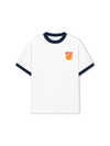 Áo Thun Ringer Relaxed Fit Summer Vibes Orange