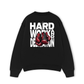Áo Sweater Nỉ Hai Da Fitnes Hard Work And Dedication