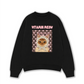 Áo Sweater Nỉ Hai Da Pink Dotty Vitamin Meow