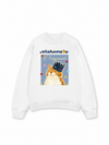 Áo Sweater Nỉ Hai Da Chú Mèo Thom