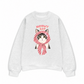 Áo Sweater Nỉ Hai Da Meowy Cat Pink Plaid