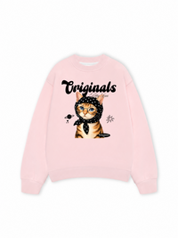 Áo Sweater Nỉ Hai Da Originals Kitty Love