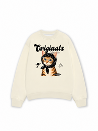 Áo Sweater Nỉ Hai Da Originals Kitty Love