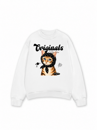 Áo Sweater Nỉ Hai Da Originals Kitty Love