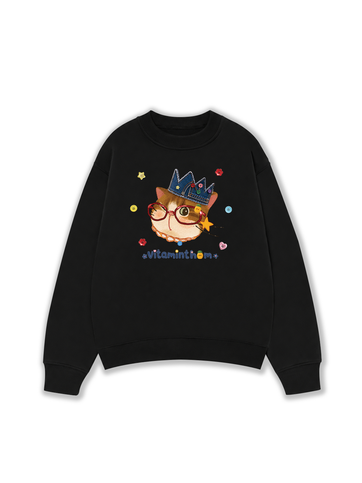 Áo Sweater Nỉ Hai Da Vitaminthom