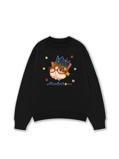 Áo Sweater Nỉ Hai Da Vitaminthom