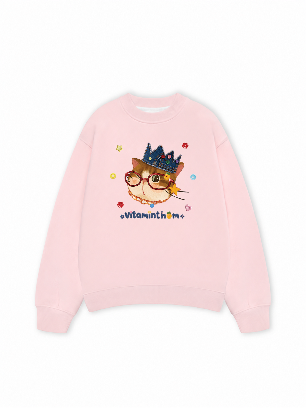 Áo Sweater Nỉ Hai Da Vitaminthom