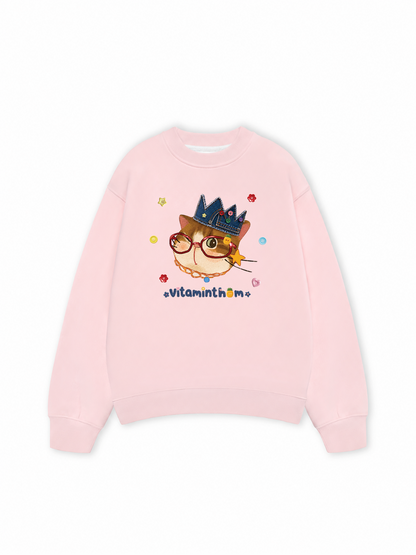 Áo Sweater Nỉ Hai Da Vitaminthom