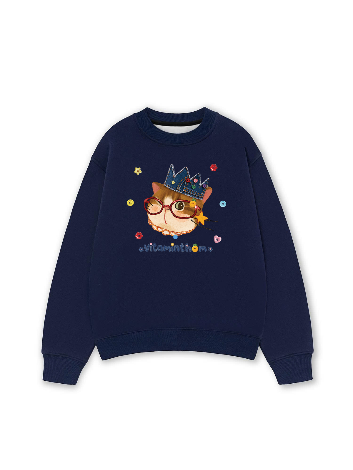 Áo Sweater Nỉ Hai Da Vitaminthom