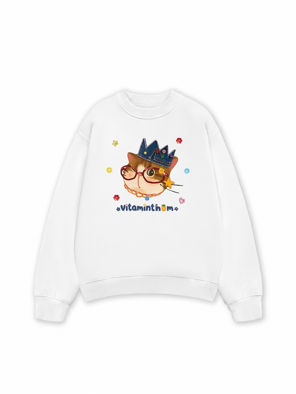 Áo Sweater Nỉ Hai Da Vitaminthom