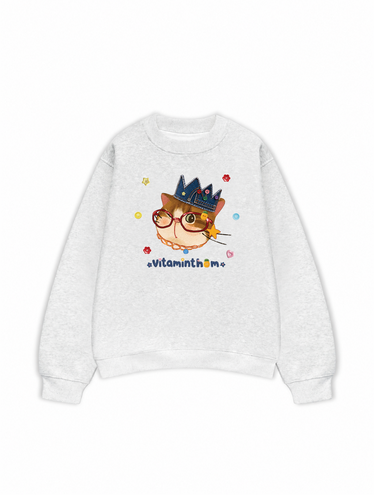 Áo Sweater Nỉ Hai Da Vitaminthom