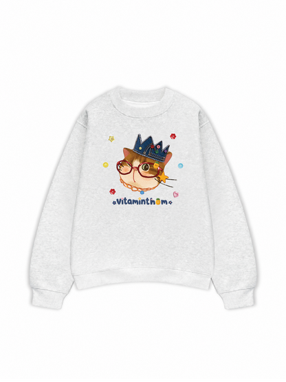 Áo Sweater Nỉ Hai Da Vitaminthom