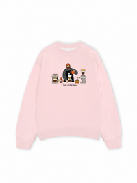 Áo Sweater Nỉ Hai Da Thích Cafe Xỉu