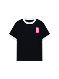 Áo Thun Ringer Relaxed Fit Summer Vibes Pink Coca Cola