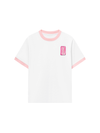Áo Thun Ringer Relaxed Fit Summer Vibes Pink Coca Cola