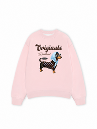 Áo Sweater Nỉ Hai Da Polka Tiffany Dachhund