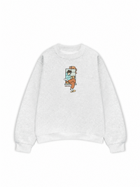 Áo Sweater Nỉ Hai Da Thích Chill