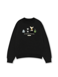 Áo Sweater Nỉ Hai Da Cà Phê Đã, Tính Sau