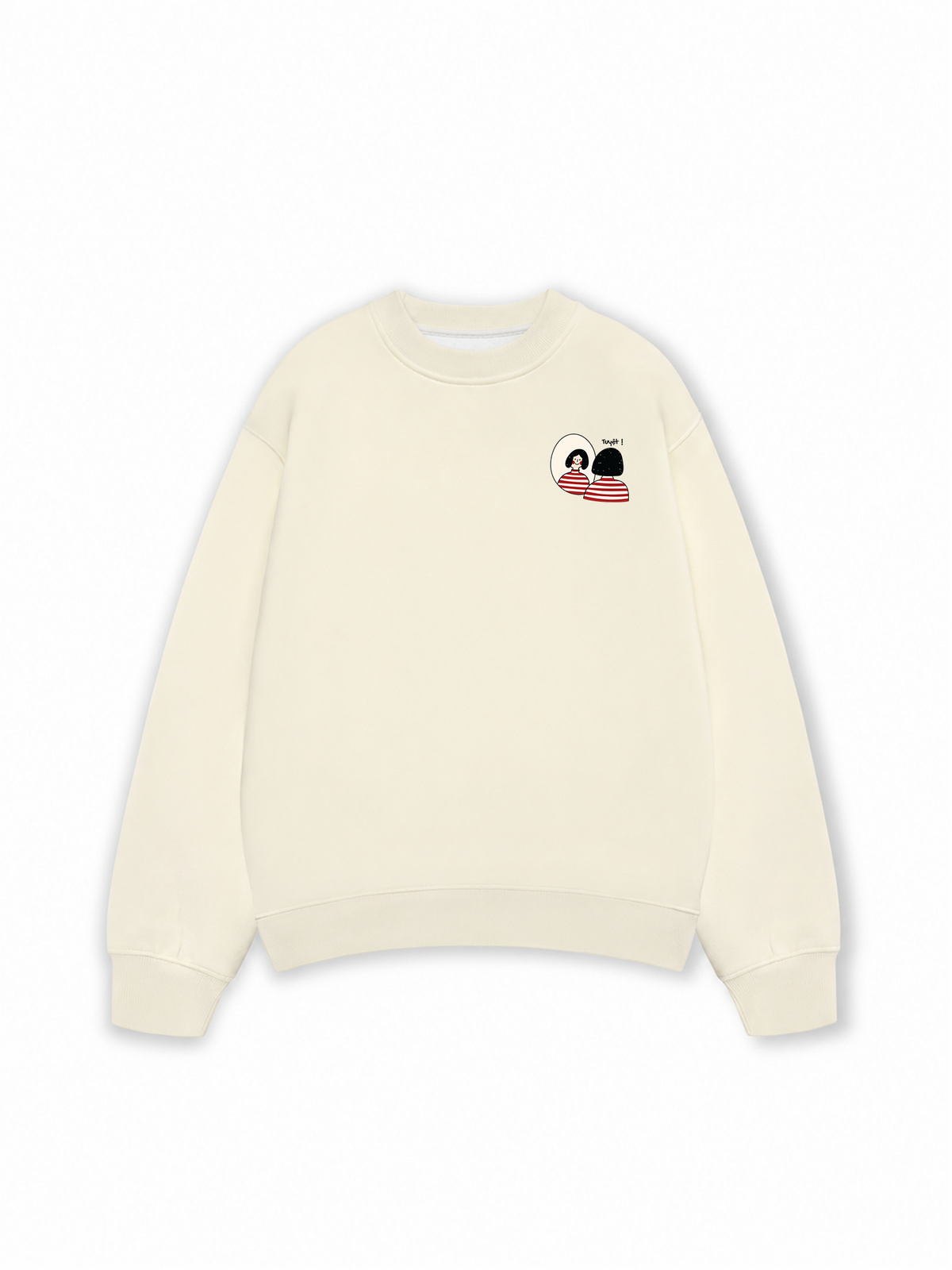 Áo Sweater Nỉ Hai Da Tuyệt