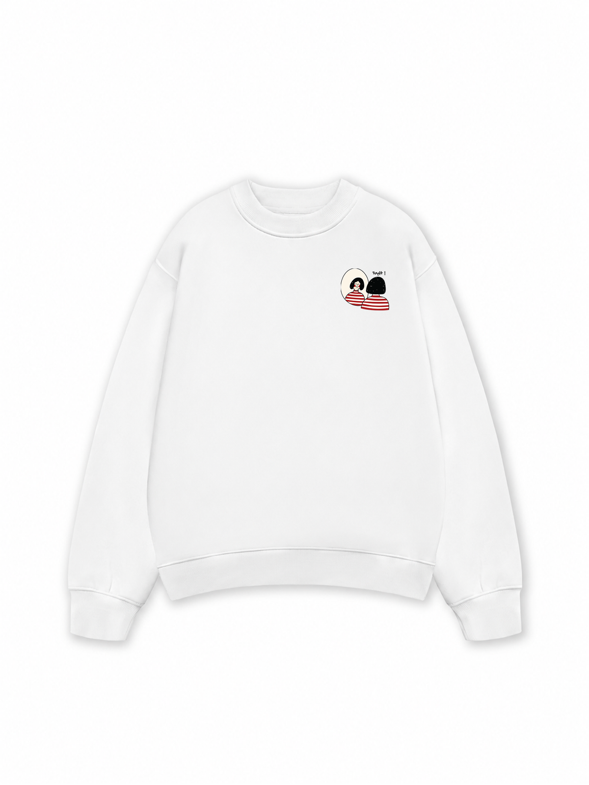 Áo Sweater Nỉ Hai Da Tuyệt