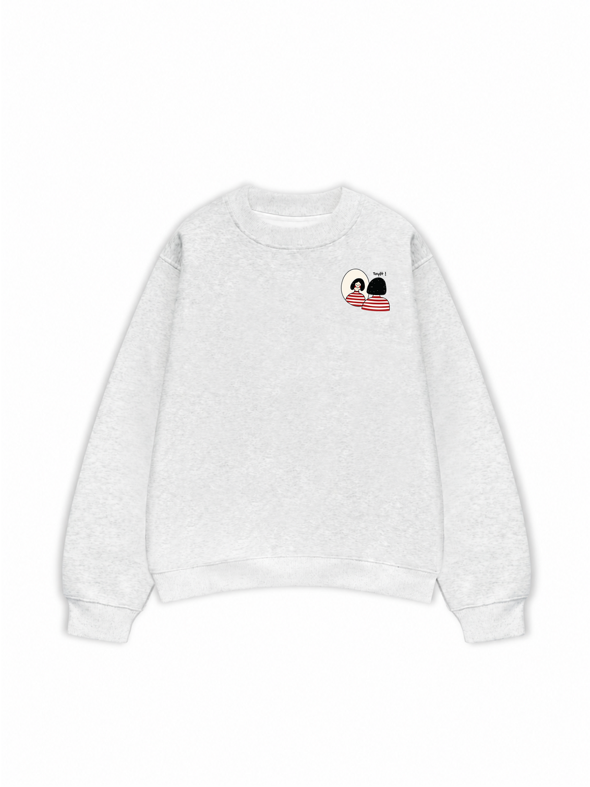 Áo Sweater Nỉ Hai Da Tuyệt