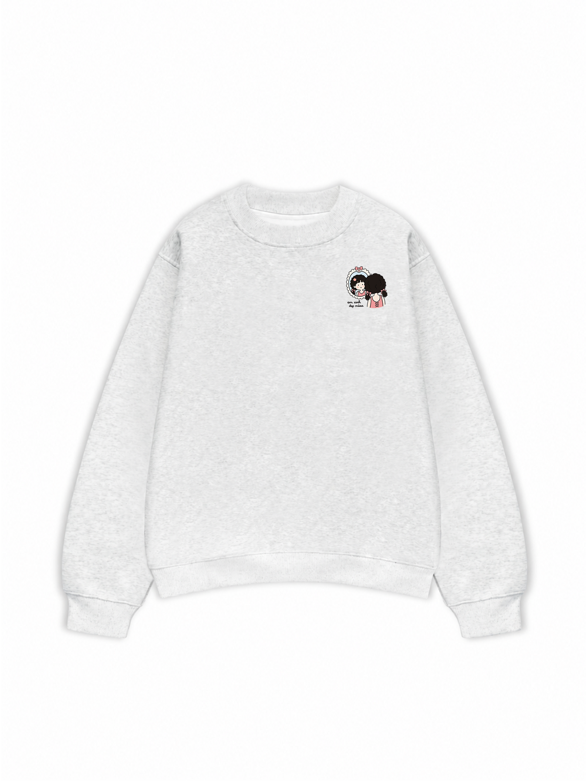 Áo Sweater Nỉ Hai Da Em Xinh Đẹp Mà