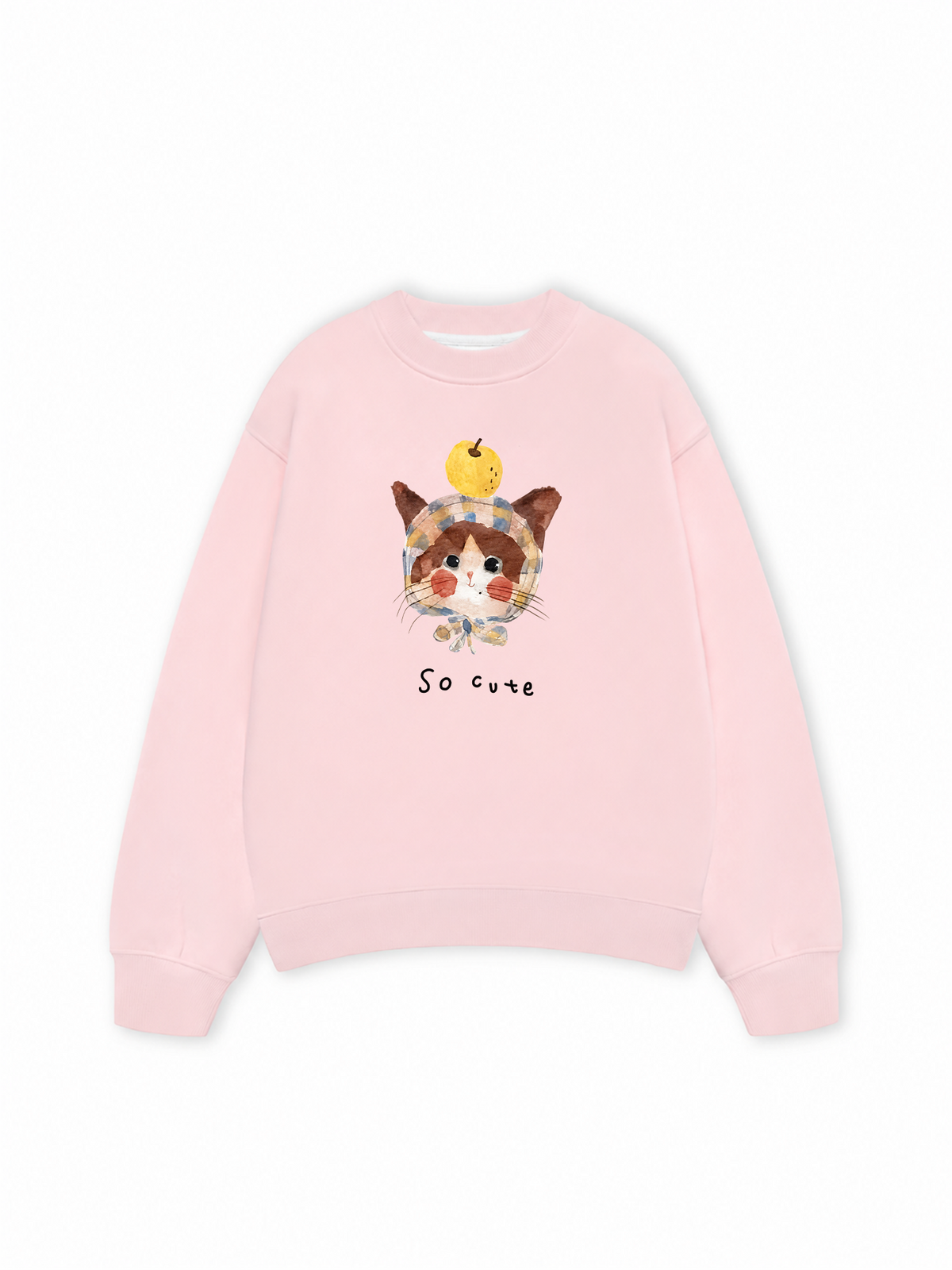 Áo Sweater Nỉ Hai Da So Cute Cat